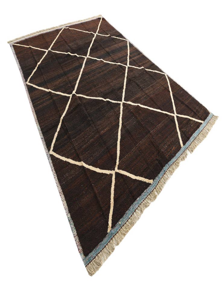 Detail image of  8' 10 x 12' 1  Hand Knotted Moroccan Wool Rug