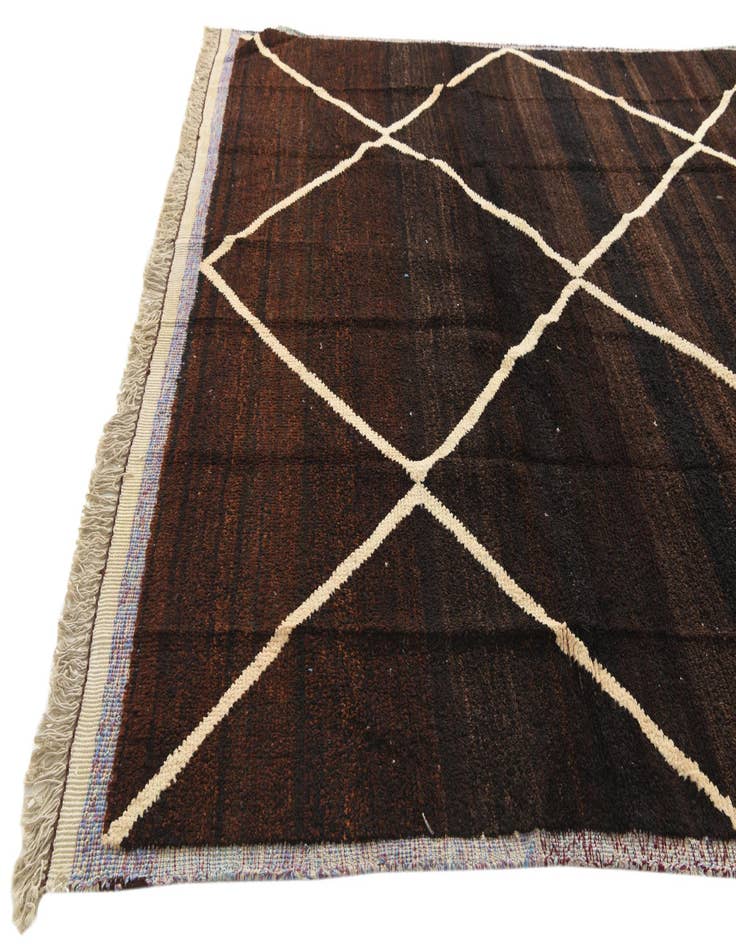 Detail image of  8' 10 x 12' 1  Hand Knotted Moroccan Wool Rug