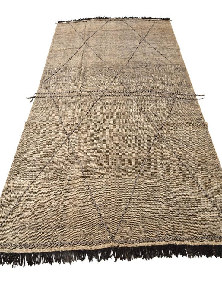 Detail image of  8' 5 x 9' 4  Hand Knotted Moroccan Wool Rug