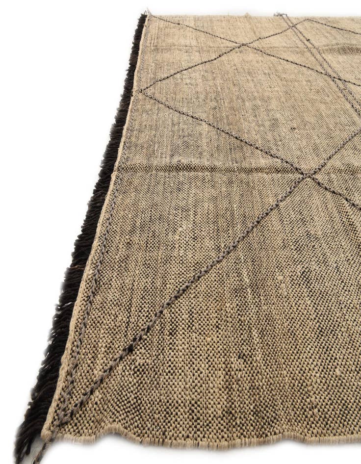 Detail image of  8' 5 x 9' 4  Hand Knotted Moroccan Wool Rug