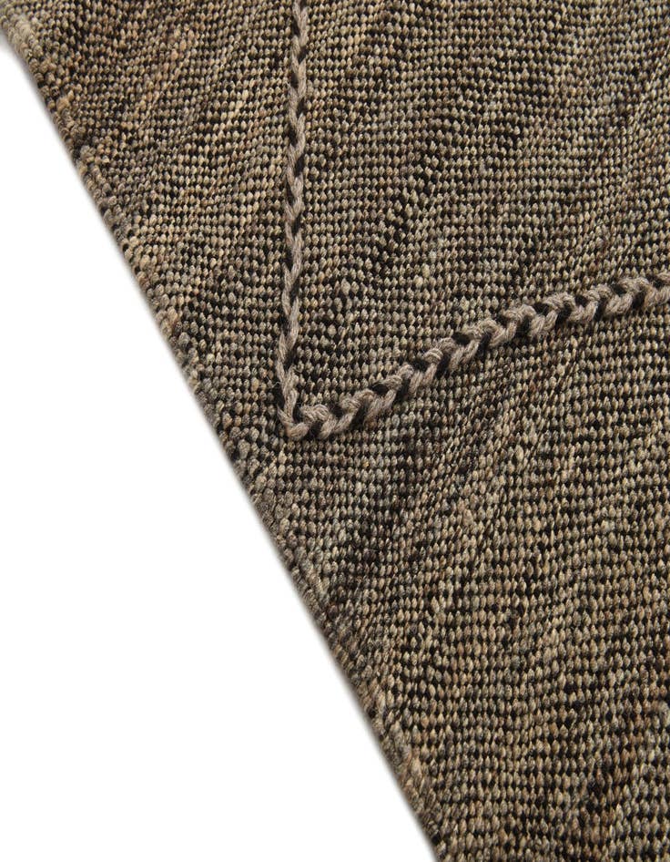 Detail image of  7' x 9' 8  Hand Knotted Moroccan Wool Rug