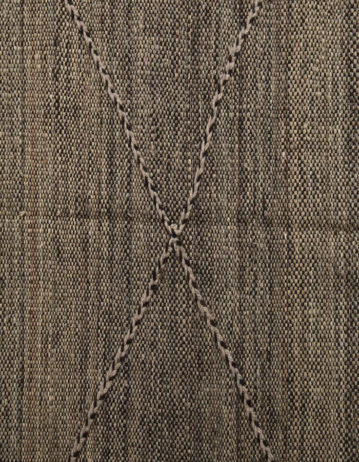 Detail image of  7' x 9' 8  Hand Knotted Moroccan Wool Rug