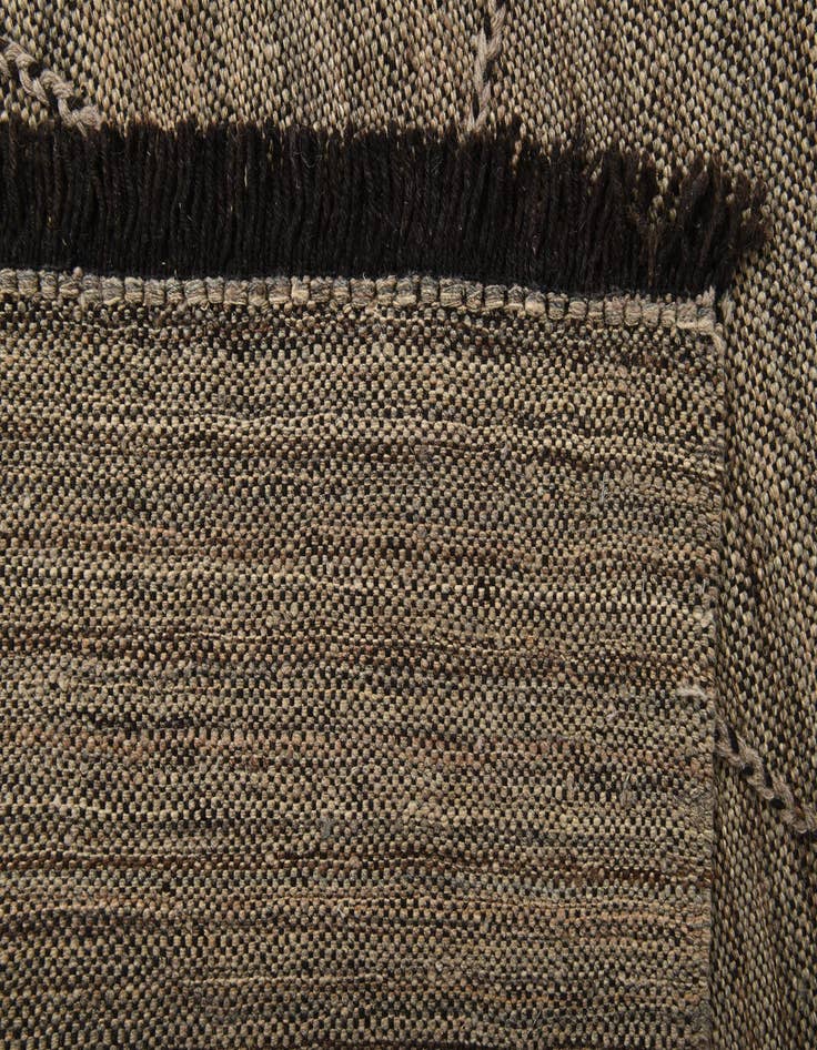 Detail image of  7' x 9' 8  Hand Knotted Moroccan Wool Rug