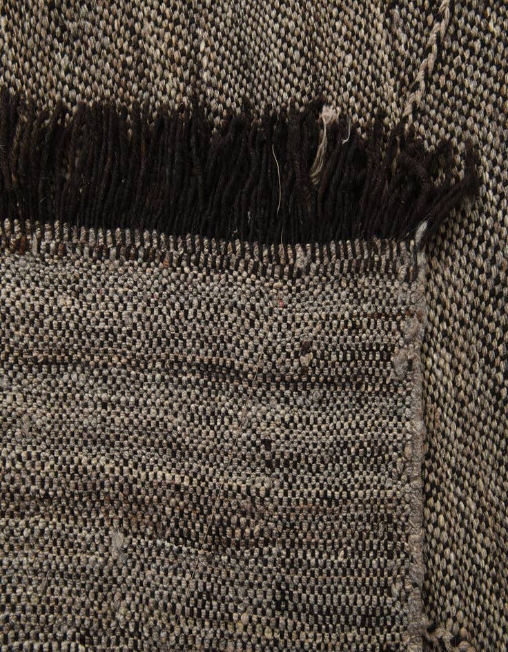 Detail image of  6' 8 x 9' 8  Hand Knotted Moroccan Wool Rug