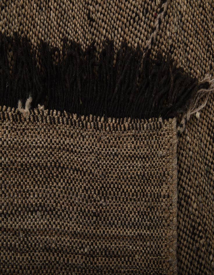 Detail image of  6' 7 x 9' 9  Hand Knotted Moroccan Wool Rug