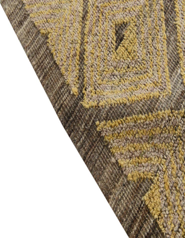 Detail image of  8' x 10' 5  Hand Knotted Moroccan Wool Rug