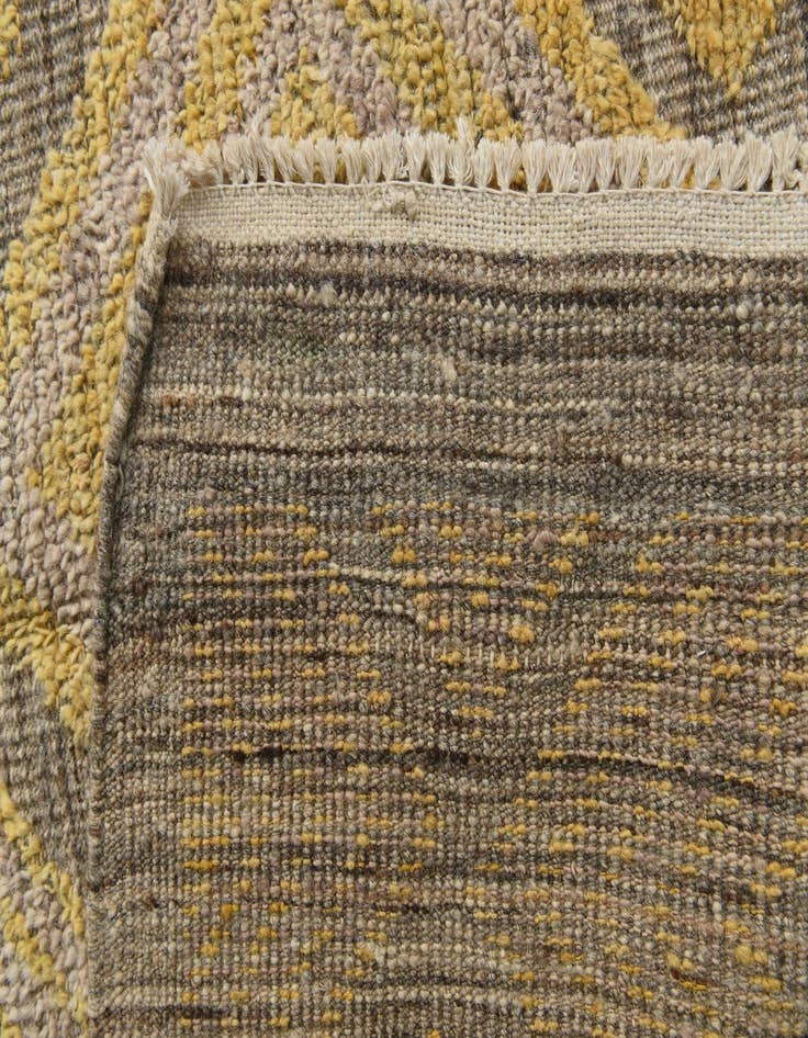 Detail image of  8' x 10' 5  Hand Knotted Moroccan Wool Rug