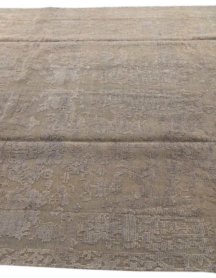 Detail image of  8' x 10' 9  Hand Knotted Moroccan Wool Rug