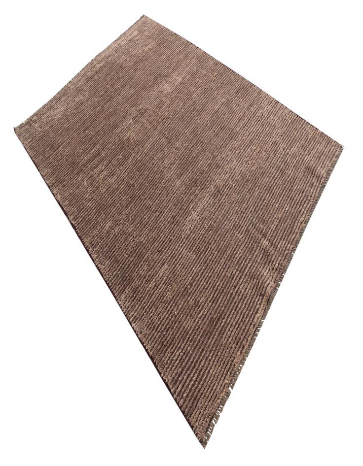 Detail image of  5' 5 x 7' 9  Hand Knotted Moroccan Wool Rug