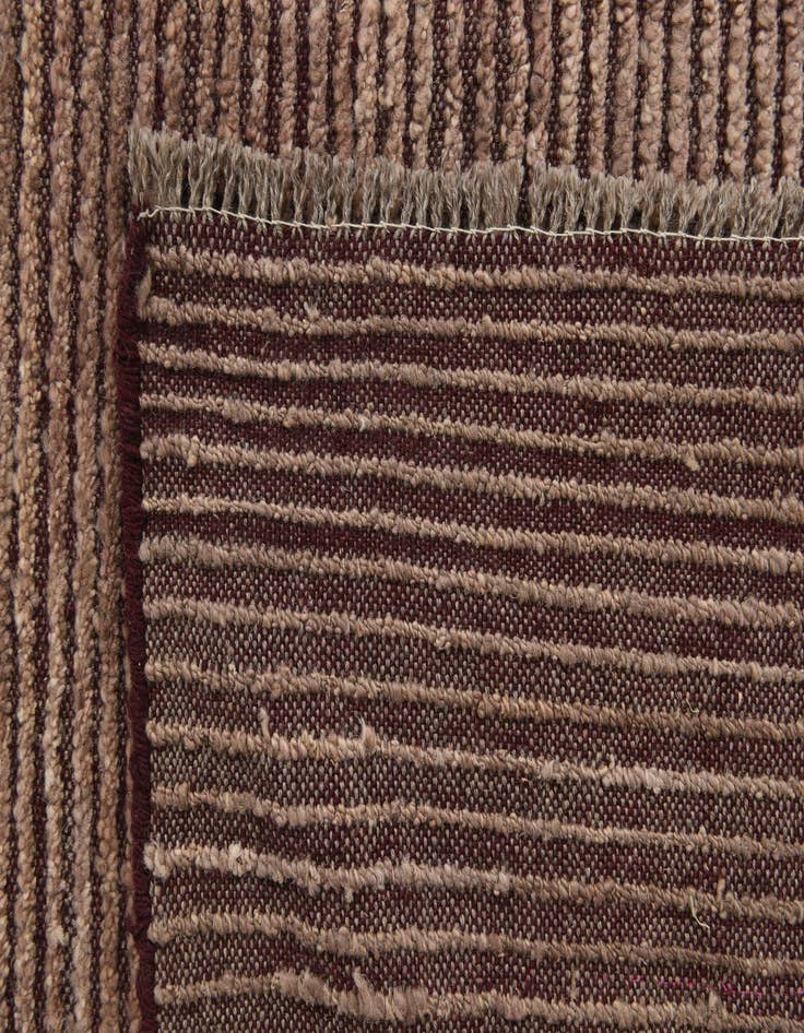 Detail image of  5' 5 x 7' 9  Hand Knotted Moroccan Wool Rug