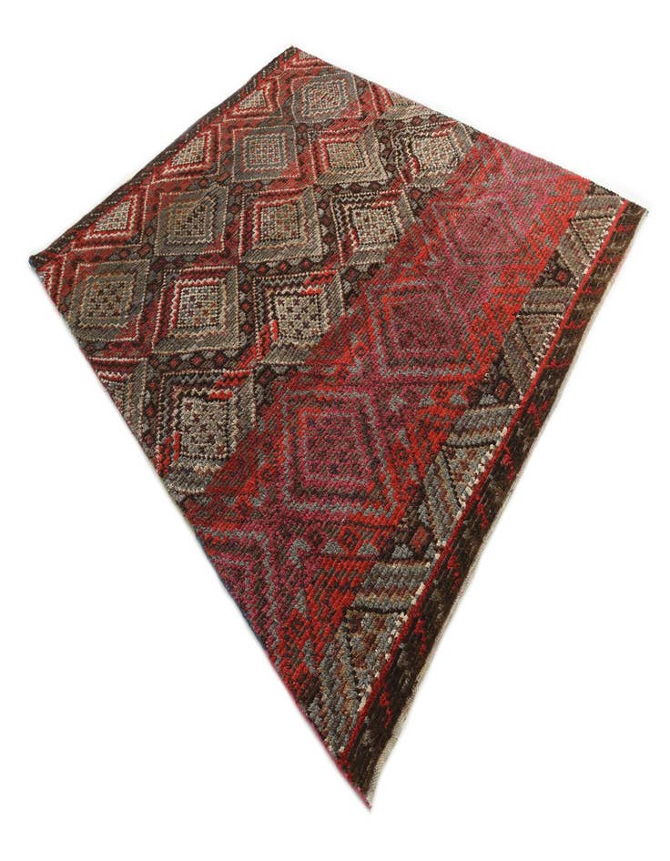 Detail image of  7' 8 x 9' 8  Hand Knotted Moroccan Wool Rug