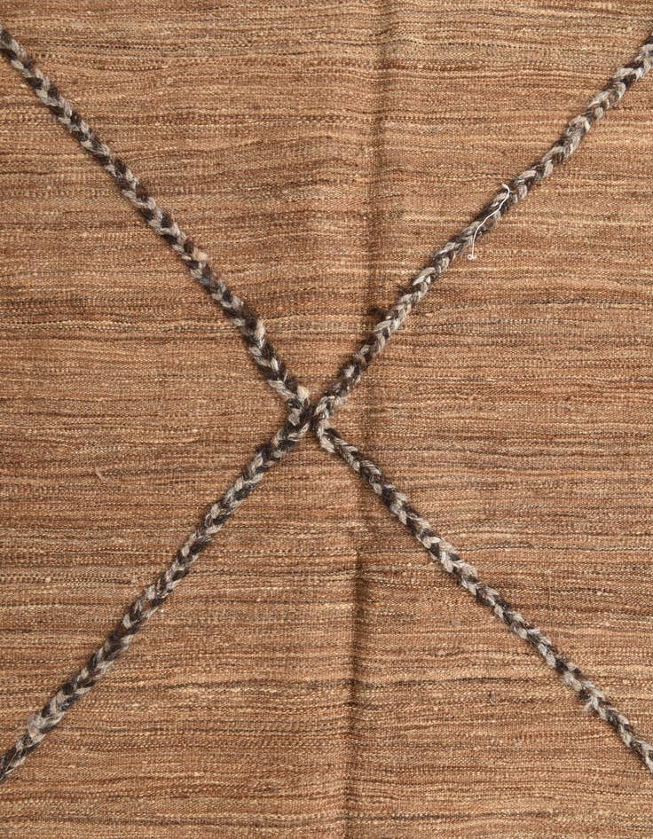 Detail image of  11' 5 x 14' 5  Hand Knotted Moroccan Wool Rug