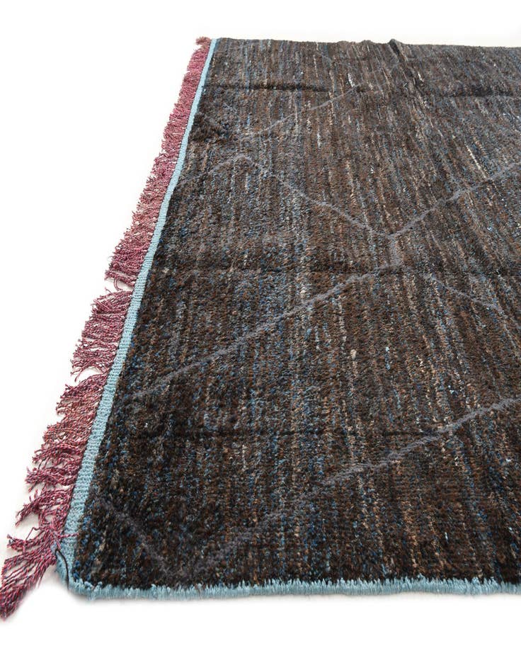 Detail image of  8' 8 x 11' 10  Hand Knotted Moroccan Wool Rug