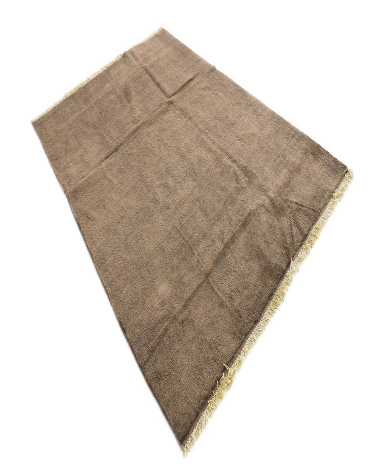 Detail image of  5' 9 x 7' 10  Hand Knotted Moroccan Wool Rug