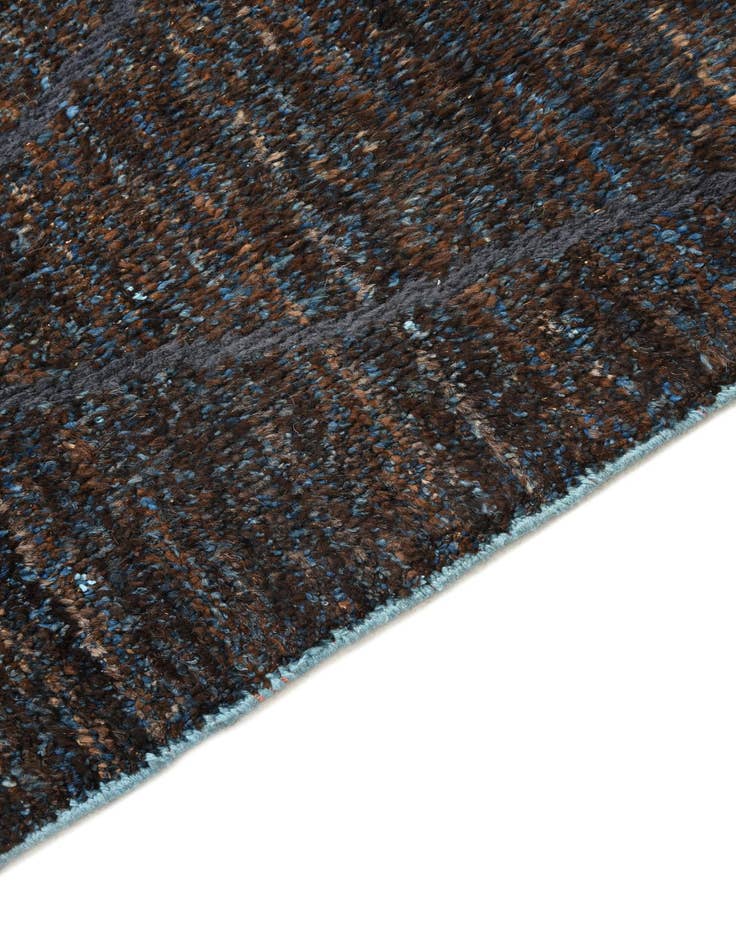 Detail image of  6' x 9' 5  Hand Knotted Moroccan Wool Rug