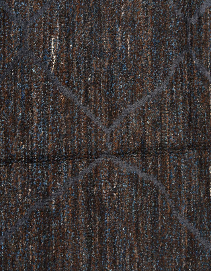 Detail image of  6' x 9' 5  Hand Knotted Moroccan Wool Rug