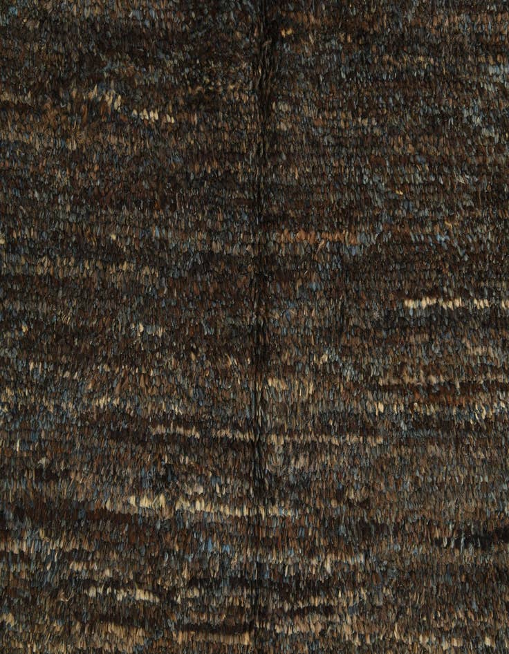 Detail image of  6' 4 x 9' 4  Hand Knotted Moroccan Wool Rug