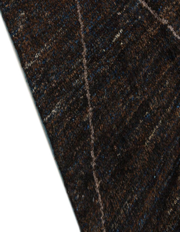 Detail image of  8' x 9' 8  Hand Knotted Moroccan Wool Rug