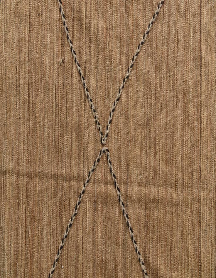 Detail image of  8' x 9' 7  Hand Knotted Moroccan Wool Rug