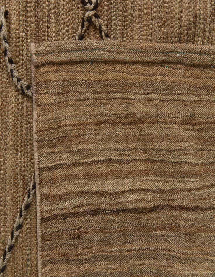 Detail image of  8' x 9' 7  Hand Knotted Moroccan Wool Rug