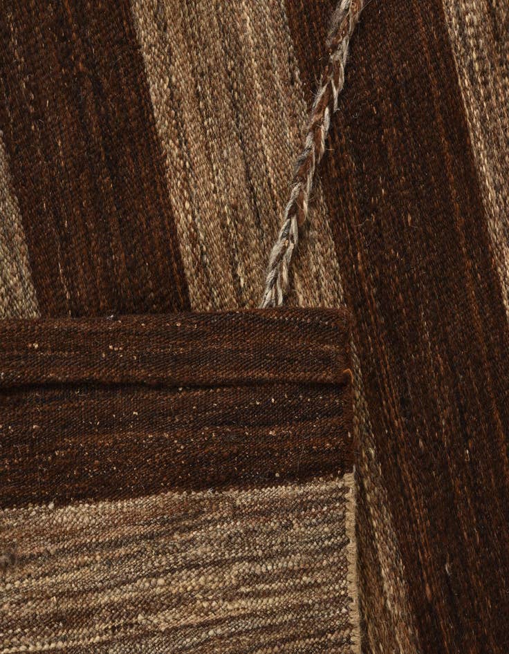 Detail image of  9' 7 x 12' 10  Hand Knotted Moroccan Wool Rug