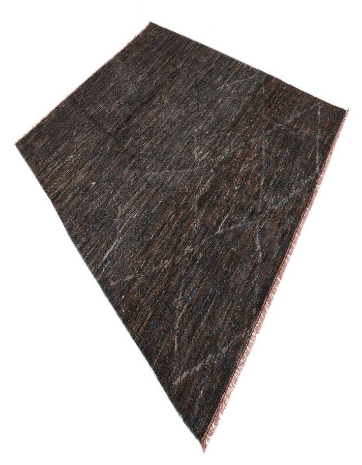 Detail image of  7' 10 x 10' 1  Hand Knotted Moroccan Wool Rug