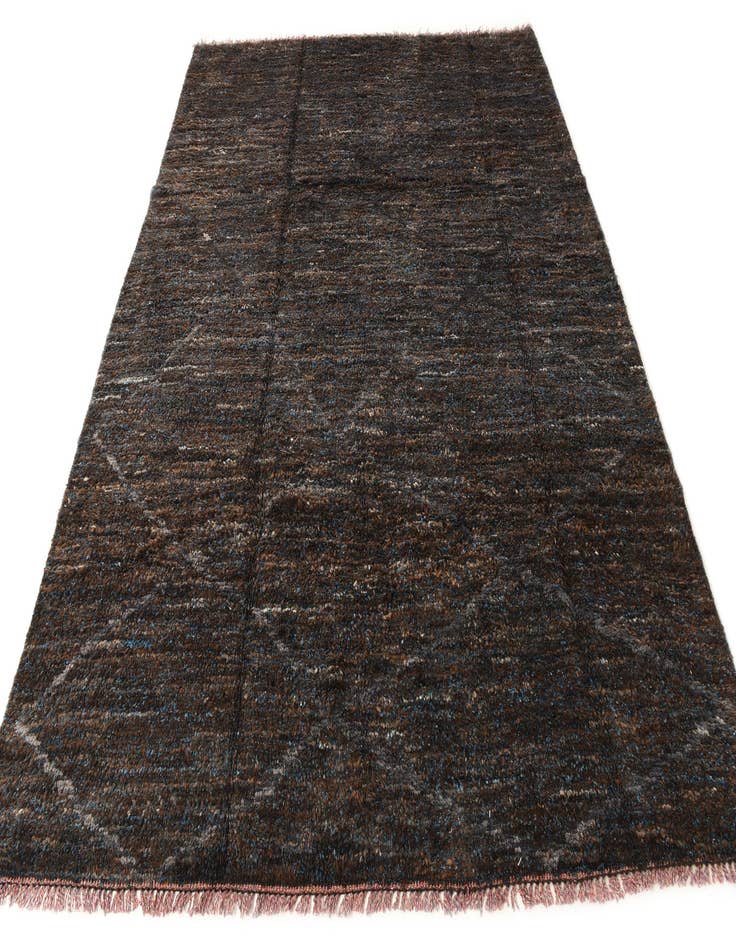 Detail image of  7' 10 x 10' 1  Hand Knotted Moroccan Wool Rug