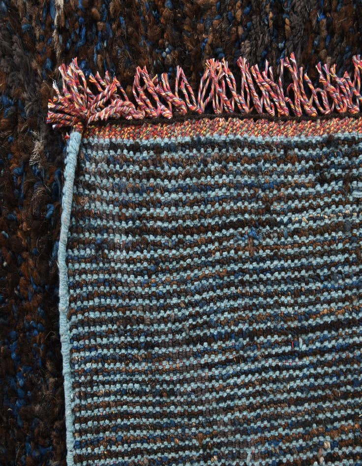 Detail image of  7' 10 x 10' 1  Hand Knotted Moroccan Wool Rug