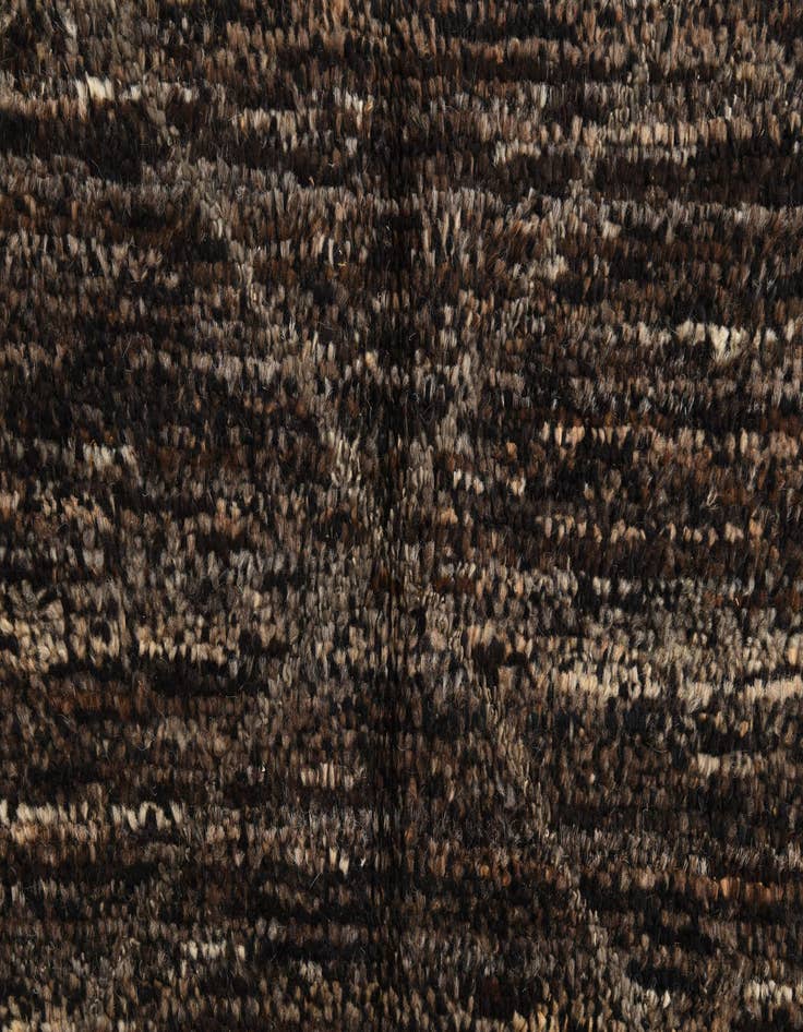 Detail image of  5' 3 x 8' 4  Hand Knotted Moroccan Wool Rug