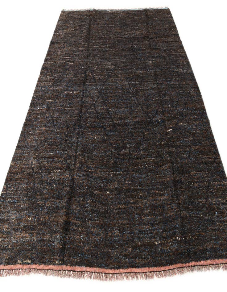 Detail image of  8' 4 x 10'  Hand Knotted Moroccan Wool Rug