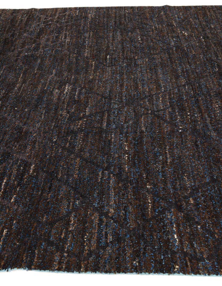 Detail image of  8' 4 x 10'  Hand Knotted Moroccan Wool Rug