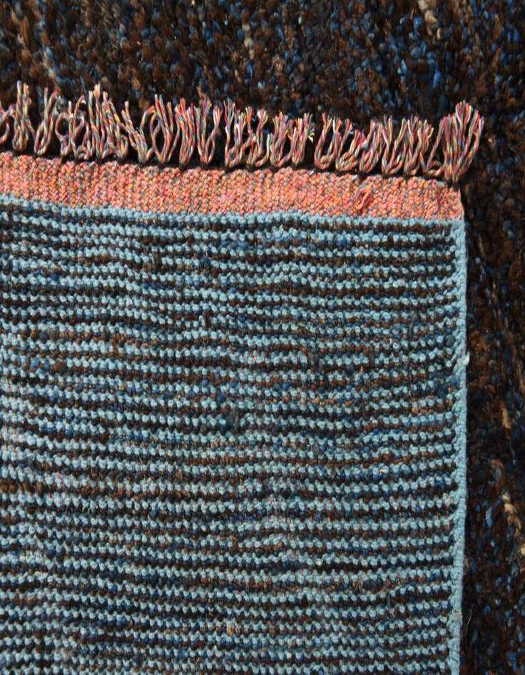 Detail image of  8' 4 x 10'  Hand Knotted Moroccan Wool Rug