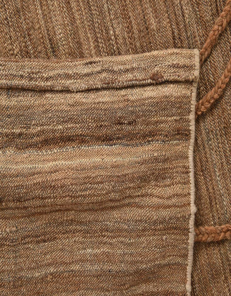 Detail image of  5' 3 x 8' 2  Hand Knotted Moroccan Wool Rug