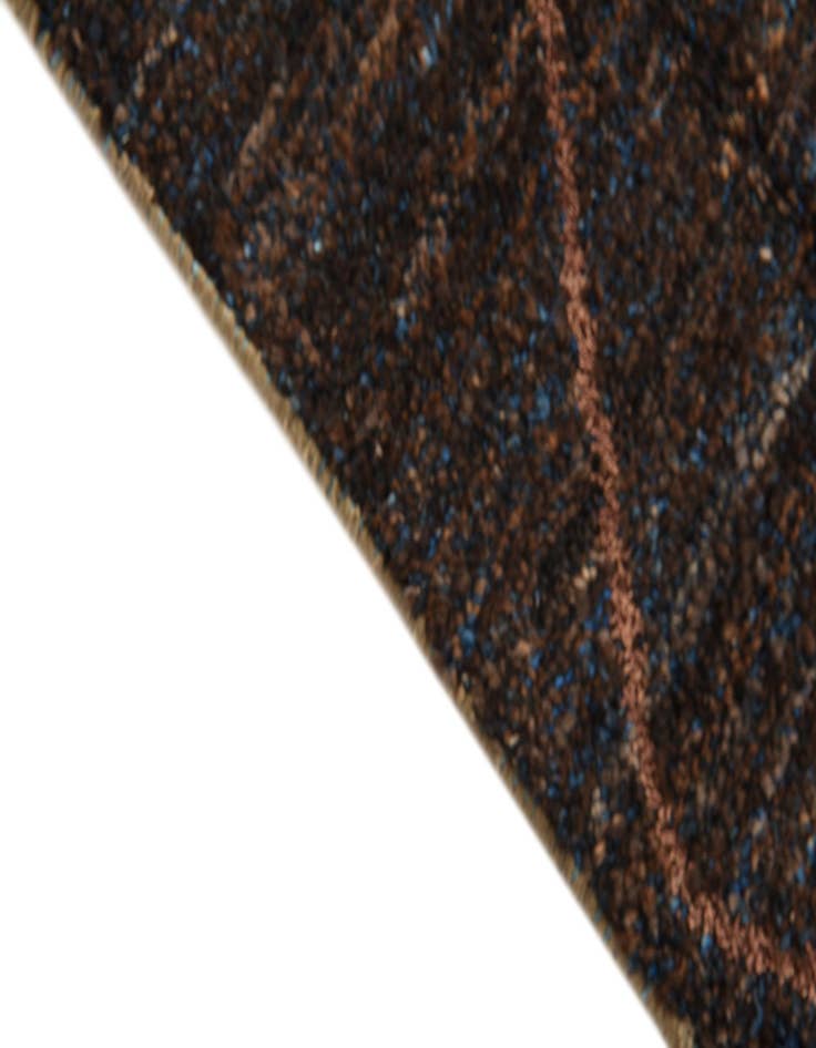 Detail image of  6' x 9' 2  Hand Knotted Moroccan Wool Rug