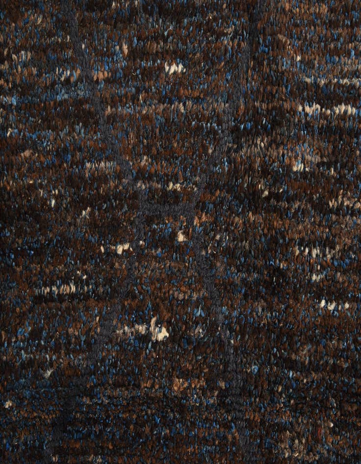 Detail image of  7' 10 x 10' 9  Hand Knotted Moroccan Wool Rug
