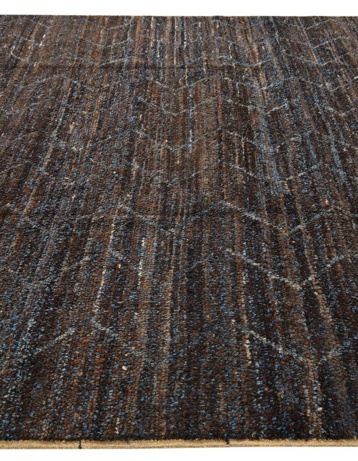 Detail image of  9' x 12' 7  Hand Knotted Moroccan Wool Rug