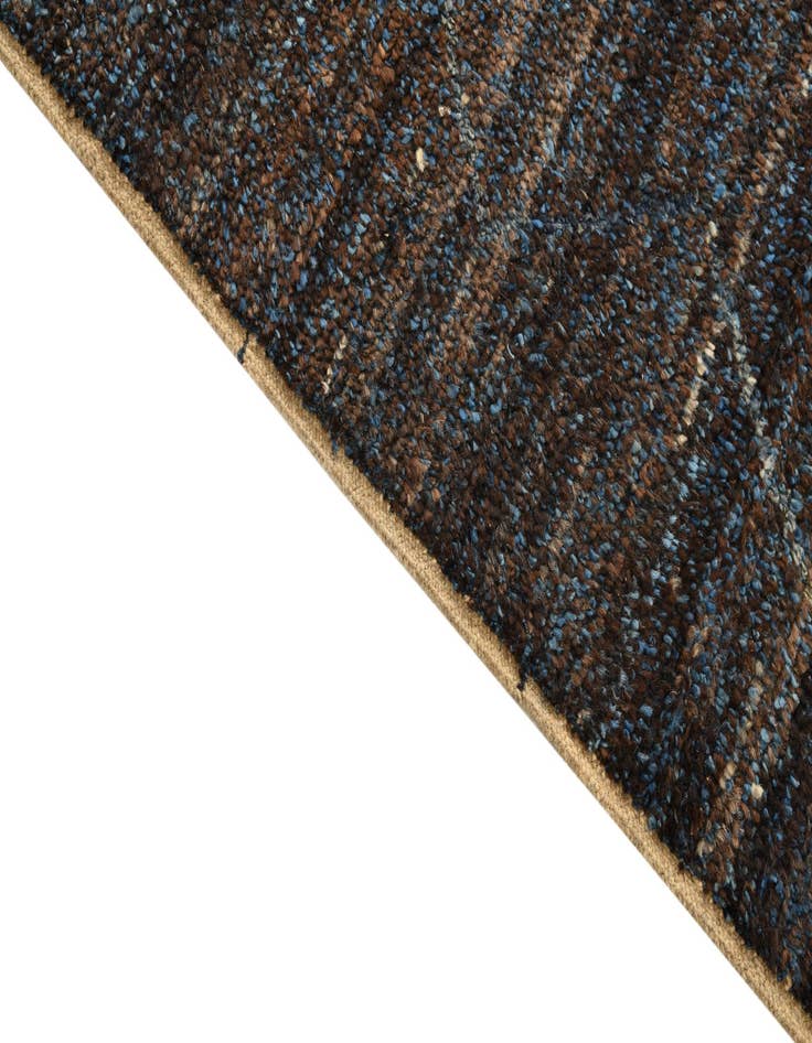 Detail image of  9' x 12' 7  Hand Knotted Moroccan Wool Rug