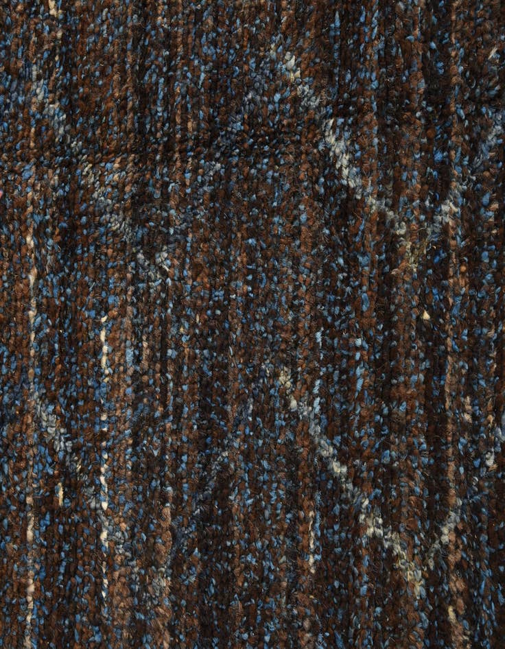 Detail image of  9' x 12' 7  Hand Knotted Moroccan Wool Rug