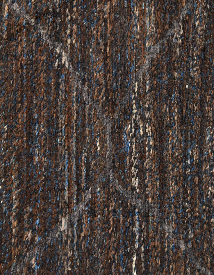 Detail image of  8' 2 x 10' 9  Hand Knotted Moroccan Wool Rug