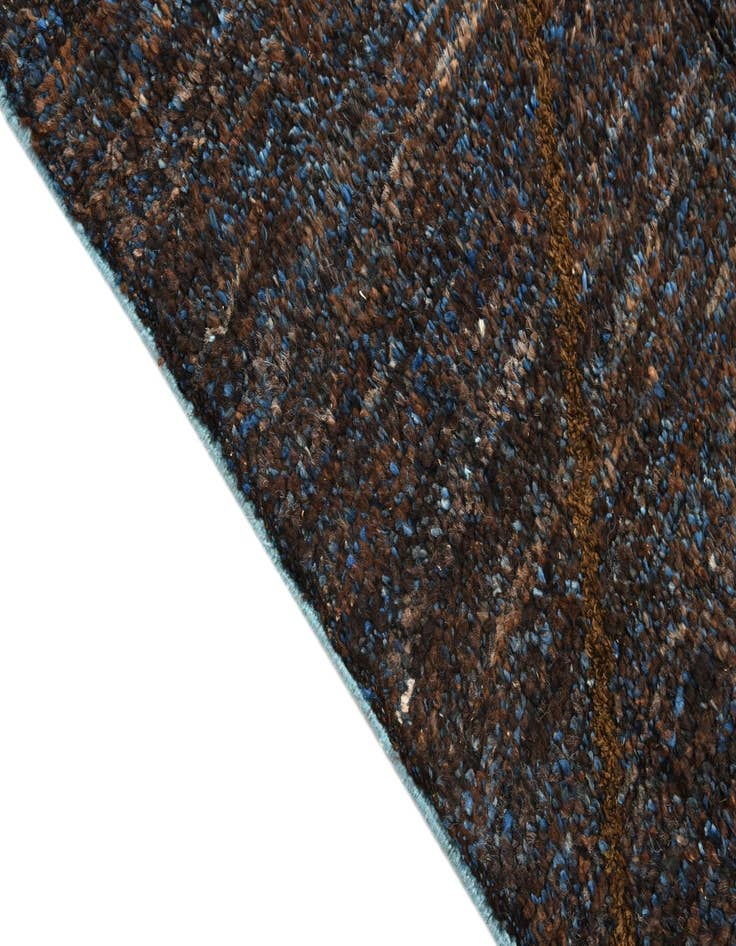 Detail image of  8' x 11' 1  Hand Knotted Moroccan Wool Rug