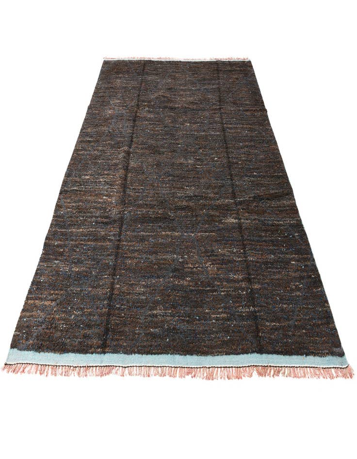 Detail image of  8' x 10' 4  Hand Knotted Moroccan Wool Rug