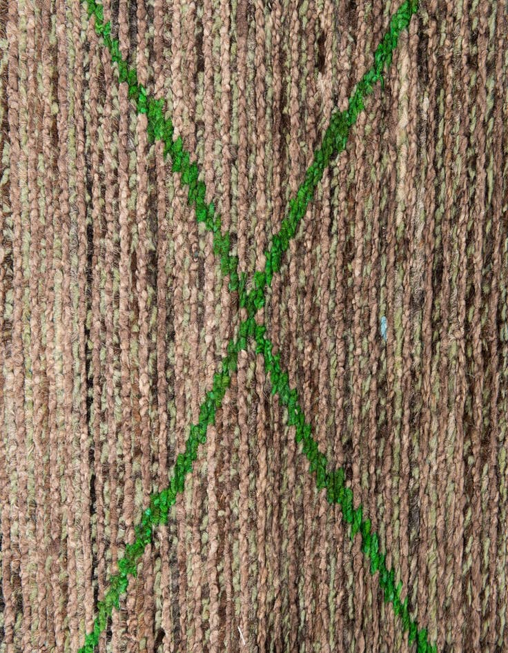 Detail image of  4' x 6' 5  Hand Knotted Moroccan Wool Rug