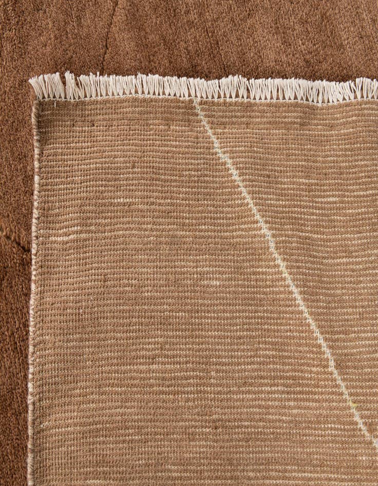 Detail image of  9' 10 x 13' 4  Hand Knotted Moroccan Wool Rug