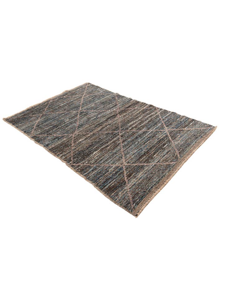 Detail image of  4' x 6' 3  Hand Knotted Moroccan Wool Rug