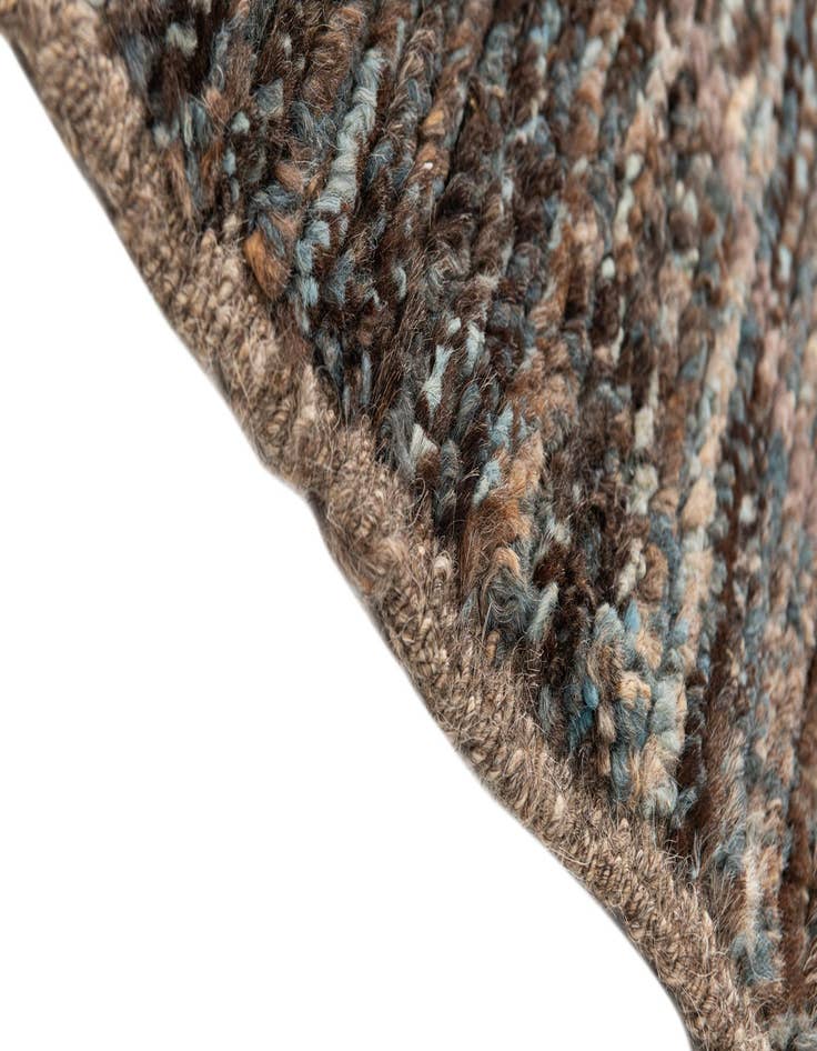 Detail image of  4' x 6' 3  Hand Knotted Moroccan Wool Rug