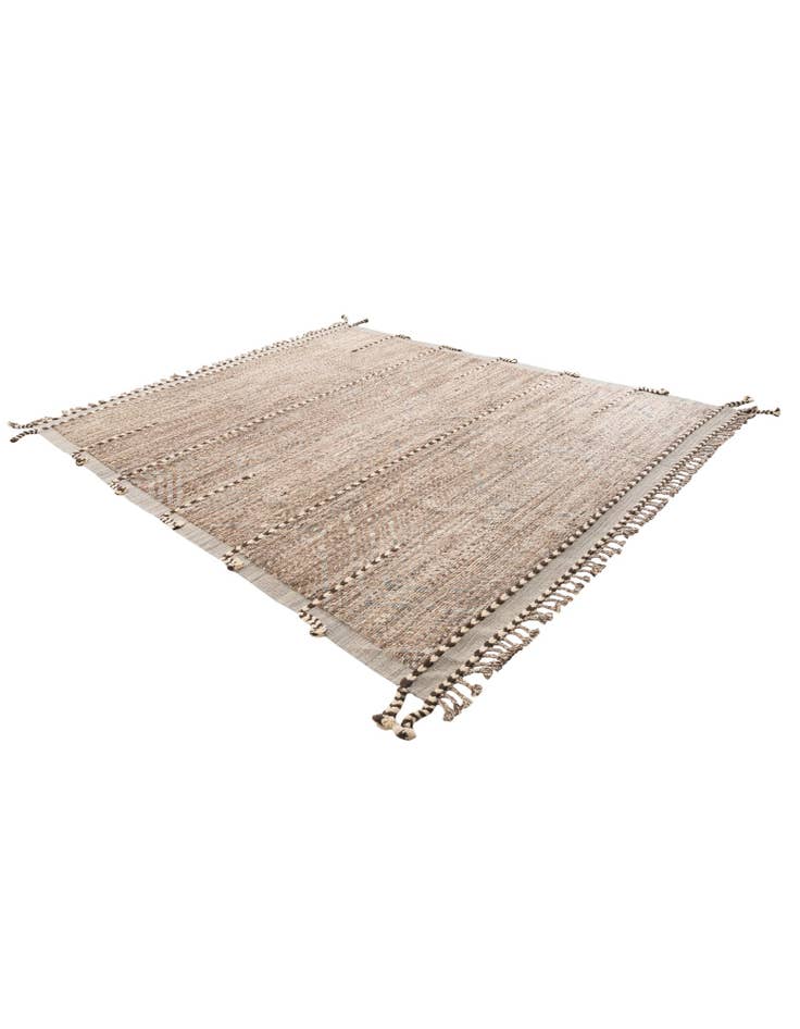 Detail image of  8' 7 x 10' 7  Hand Knotted Moroccan Wool Rug