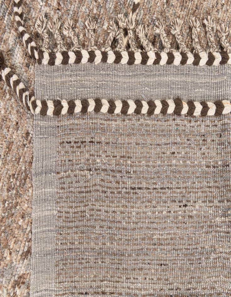 Detail image of  8' 7 x 10' 7  Hand Knotted Moroccan Wool Rug