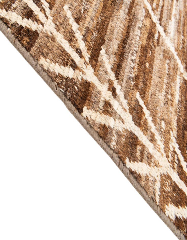 Detail image of  8' x 9' 10  Hand Knotted Moroccan Wool Rug