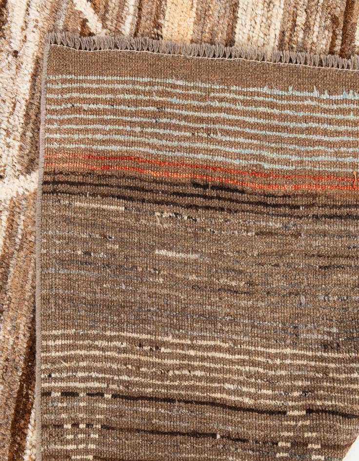 Detail image of  8' x 9' 10  Hand Knotted Moroccan Wool Rug