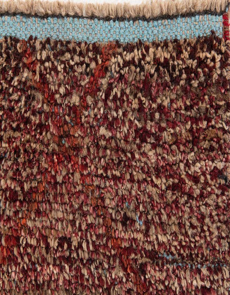 Detail image of  4' x 6' 3  Hand Knotted Moroccan Wool Rug